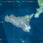 NOAA 16,   14.08.2001   12:14 GMT  Остров Сицилия