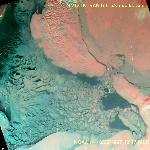 NOAA 14,   1997.02.18   13:17 MSK   Лед в районе Новой Земли.
