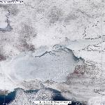 Замерзание Азовского моря