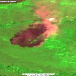Пожар 63129 в Хабаровском крае, Landsat 7